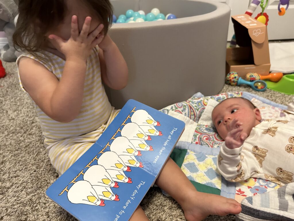 Preschool at Home child led learning